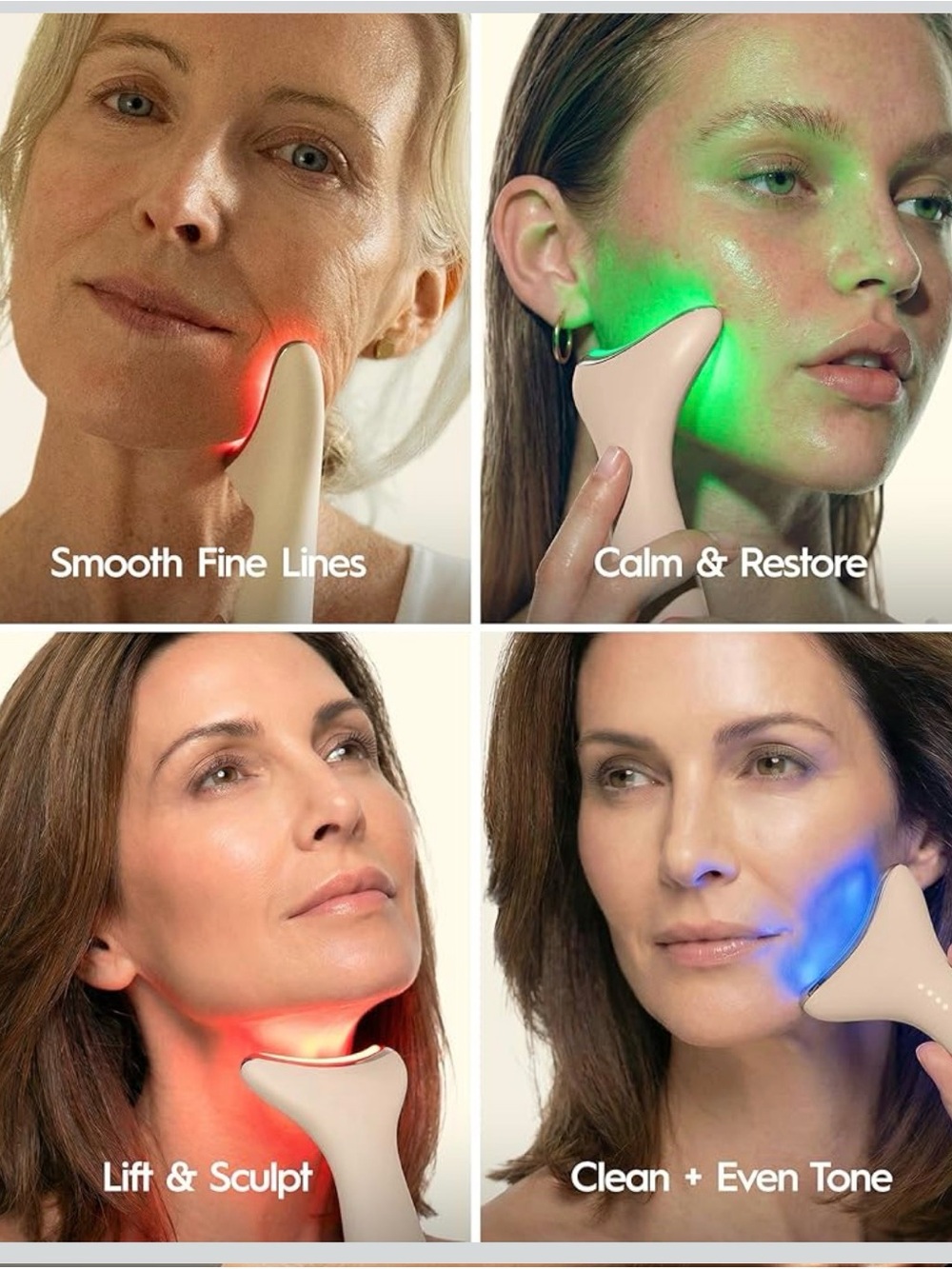 Revo Genie Face & Neck Device - Tightening-Brightening-Soothing - New! - Picture 4 of 6